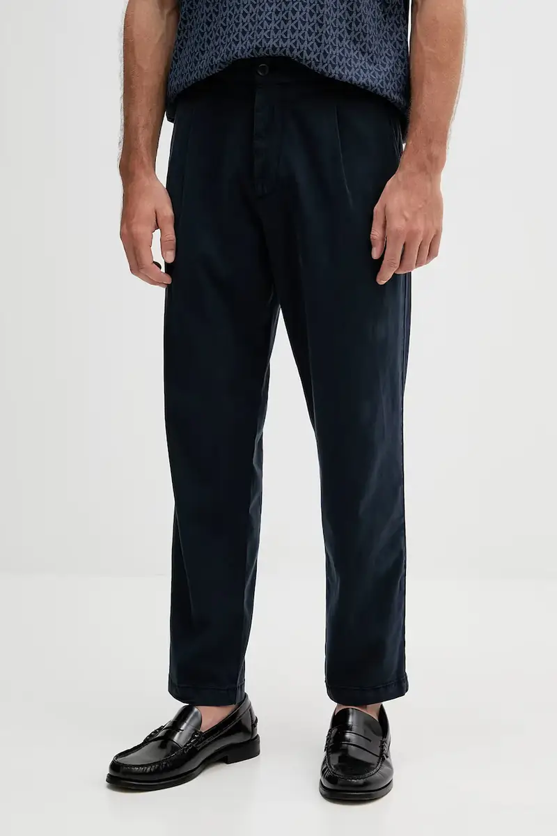 Boss pantaloni uomo colore blu navy 50546894