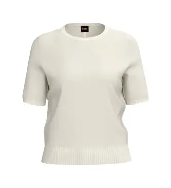 per donna 50557077 Maglia beige Fiaffu (XS), Casual, Cotone, Manica corta