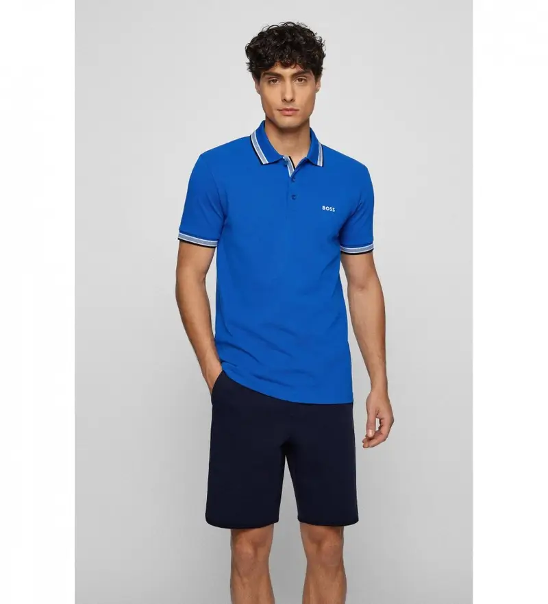 Boss Polo Uomo Blu 2653827
