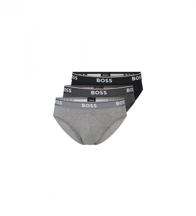 Boss Slip Uomo Grigio 4046797