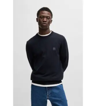 BOSS per uomo 50527583 Maglia Kanovano blu navy, Casual, Cotone