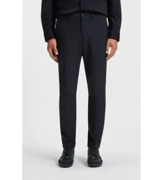 per uomo 50544245 Pantaloni slim fit blu navy (54), Casual, Poliestere
