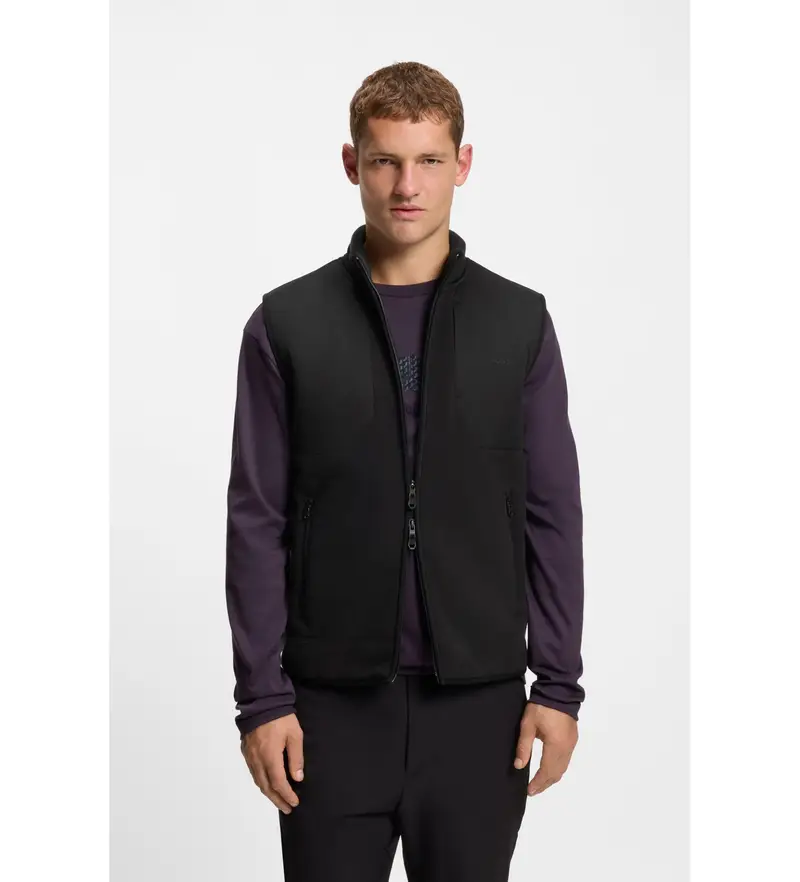 Boss Gilet Uomo Nero 4116369