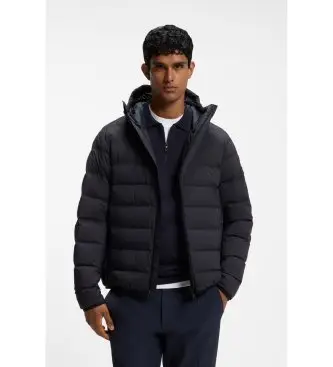 BOSS per uomo 50551893 Giacca OW Riplite blu marino (5XL), Casual, Sintetico, Navy Nero