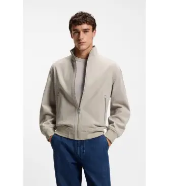 per uomo 50552111 Giacca beige Jaip (52), Casual, Cotone Grigio