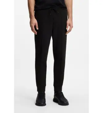 per uomo 50553574 Pantaloni a gamba dritta con finiture nere (XXL), Nero, Casual, Cotone