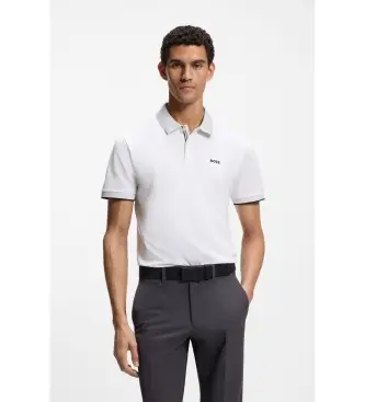 per uomo 50554583 Polo bianca Paddy (3XL), Bianco, Casual, Sportivo, Cotone, Manica corta