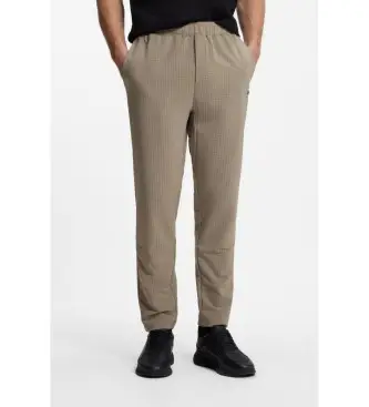 per uomo 50558503 Pantaloni verdi in maglia elasticizzata a rete (3XL), Casual, Verde, Poliestere