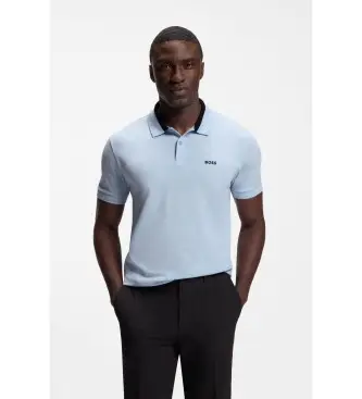 Boss Polo Uomo Blu 4311336