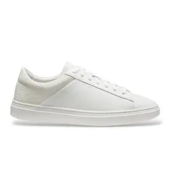 BOSS per uomo 50563591 Sneakers in pelle Kieran Tenn bianco, Basso, Stringhe, Casual