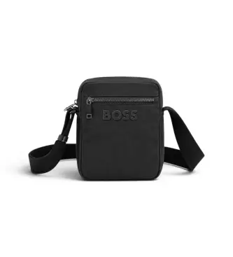 BOSS per uomo 50567814 Borsa Catch 3 0 Ns nera (OSFA), Nero, Casual, Polister riciclato