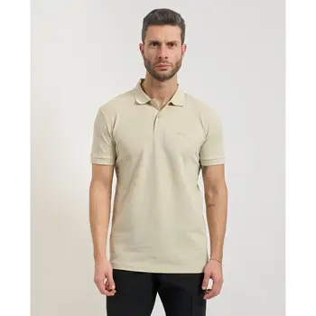 Boss Polo Polo Pio uomo di regular fit Beige
