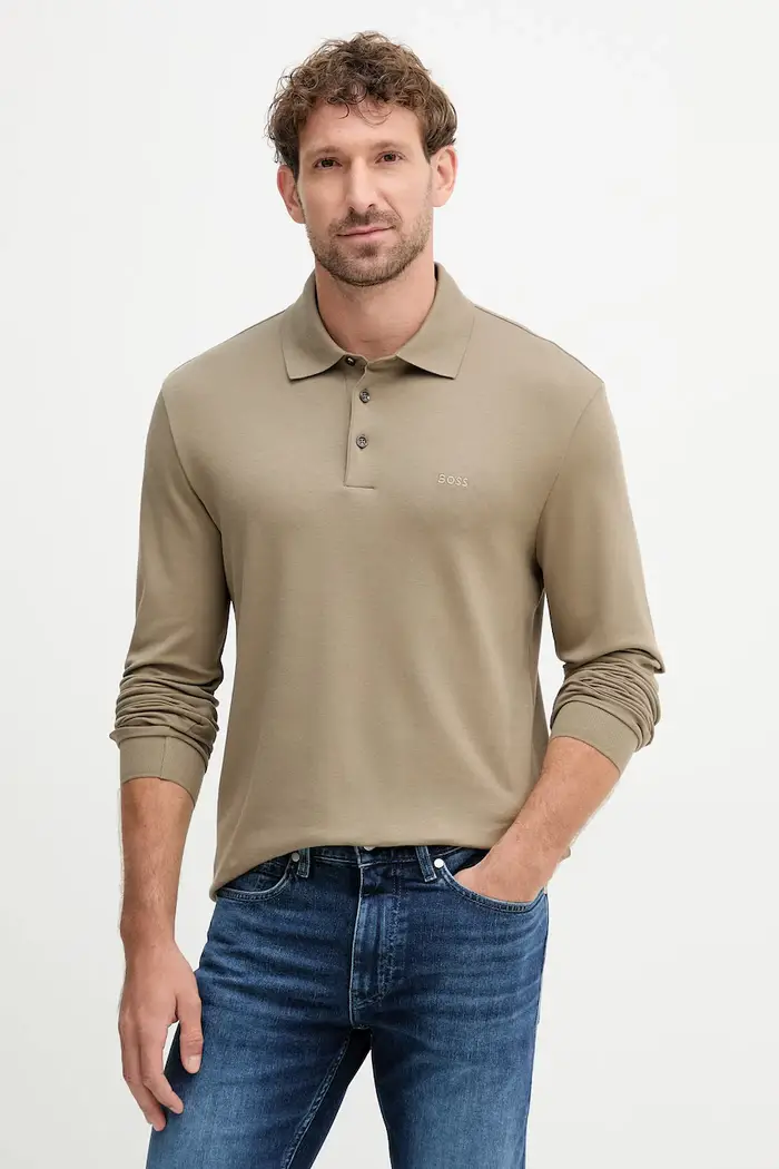 polo maglione da uomo in cotone Pado 30 Verde
