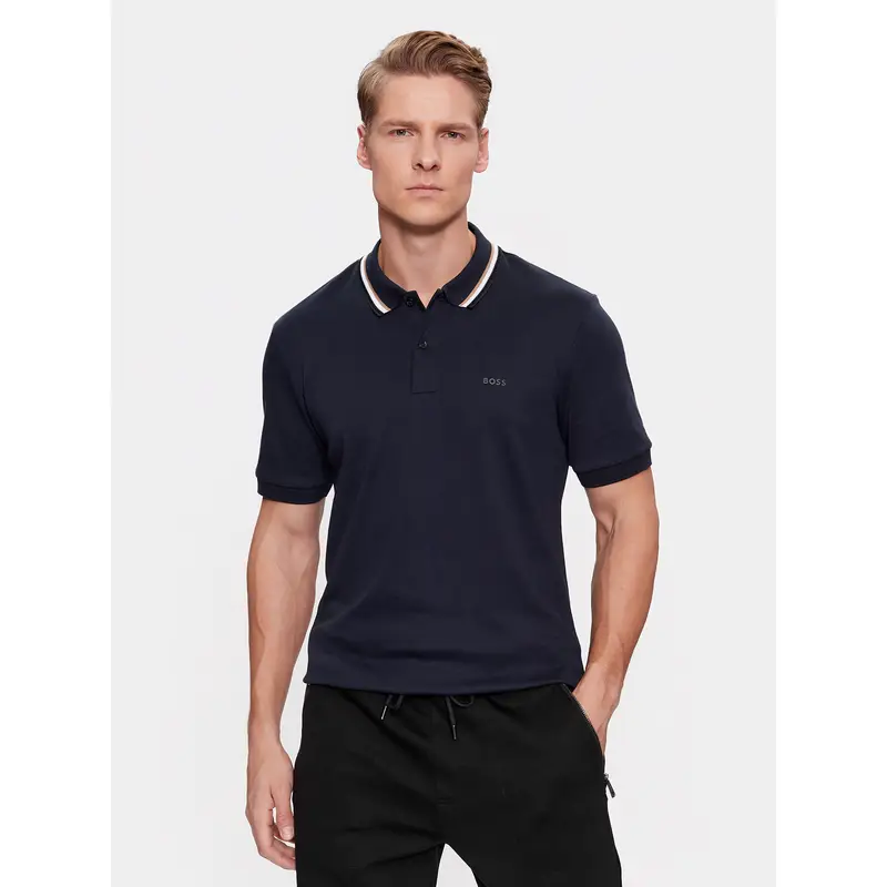 Boss Polo Blu 3884473