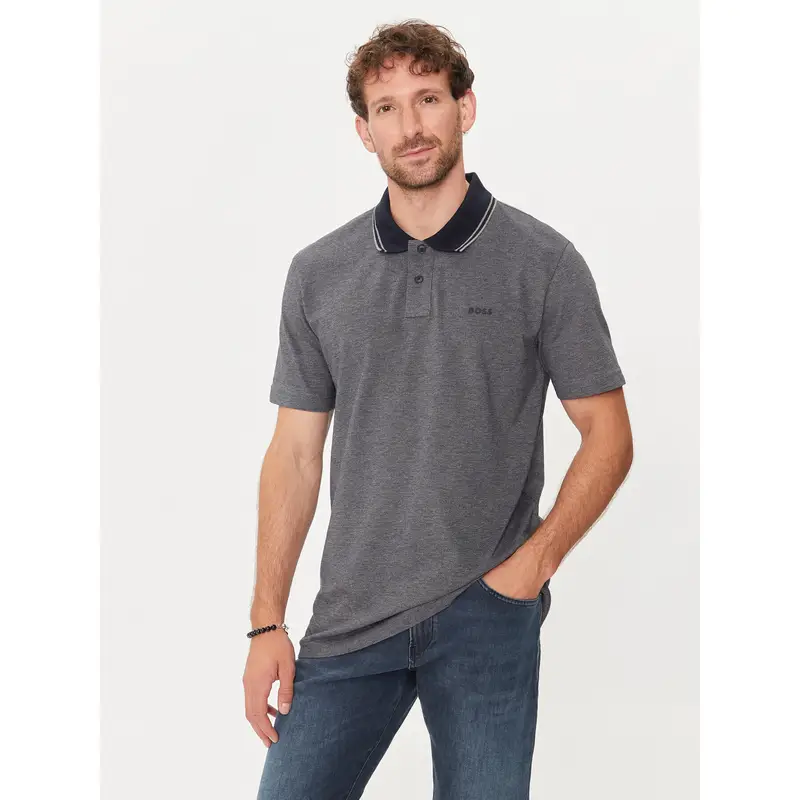 Boss Polo Blu 4408914