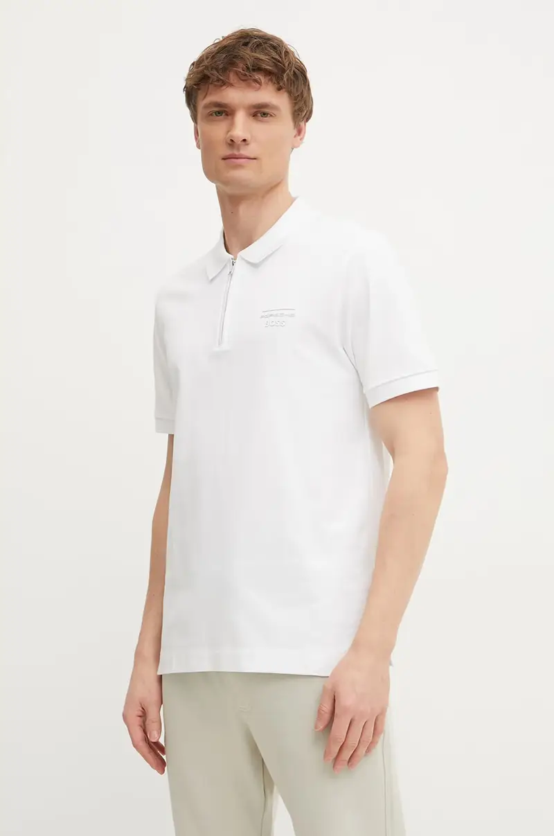 Boss Polo Uomo Bianco 3124337