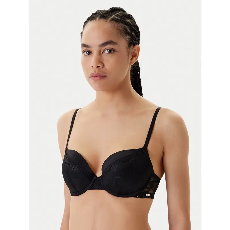 BOSS Reggiseno Push-up 50545334 Nero