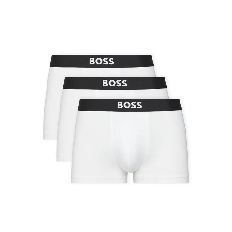 BOSS Set di 3 boxer Trunk 3P One 50544263 Bianco