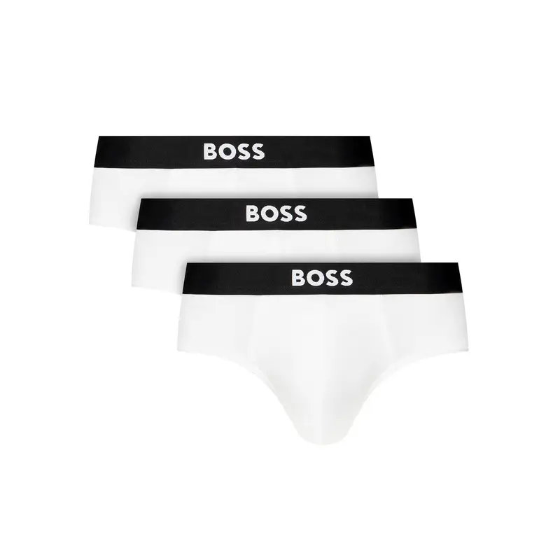 BOSS Set di 3 slip 50546561 Bianco