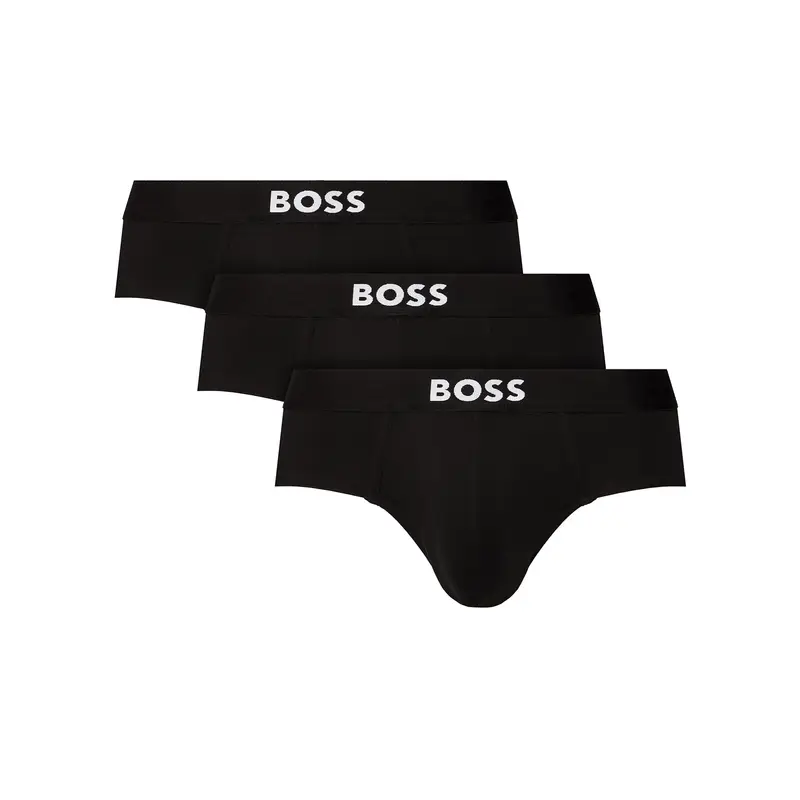 BOSS Set di 3 slip Hipbr 3P One 50546561 Nero