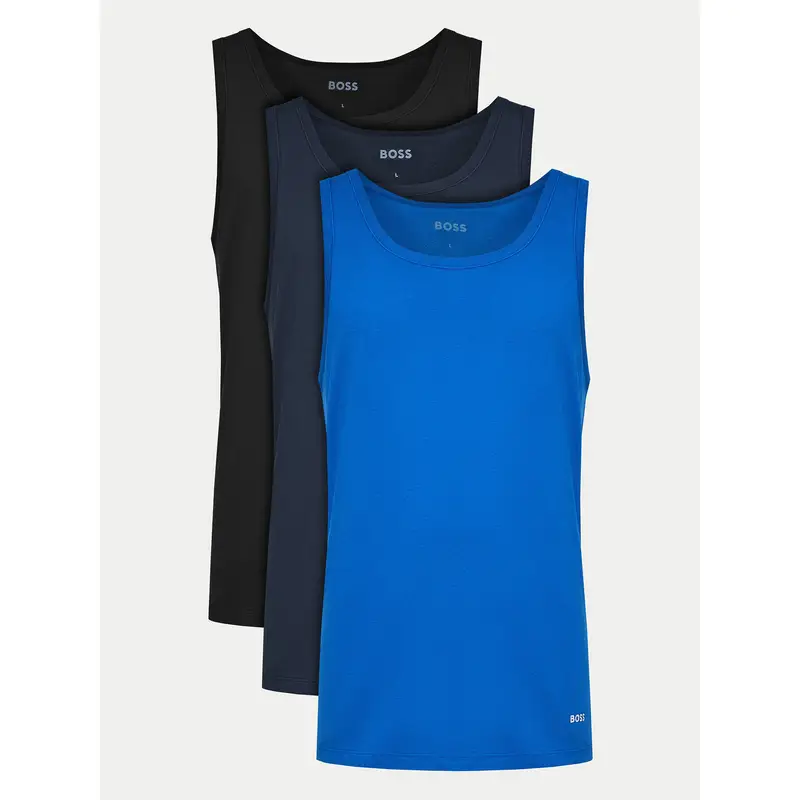 BOSS Set di 3 tank top 50517863 Multicolore Regular Fit