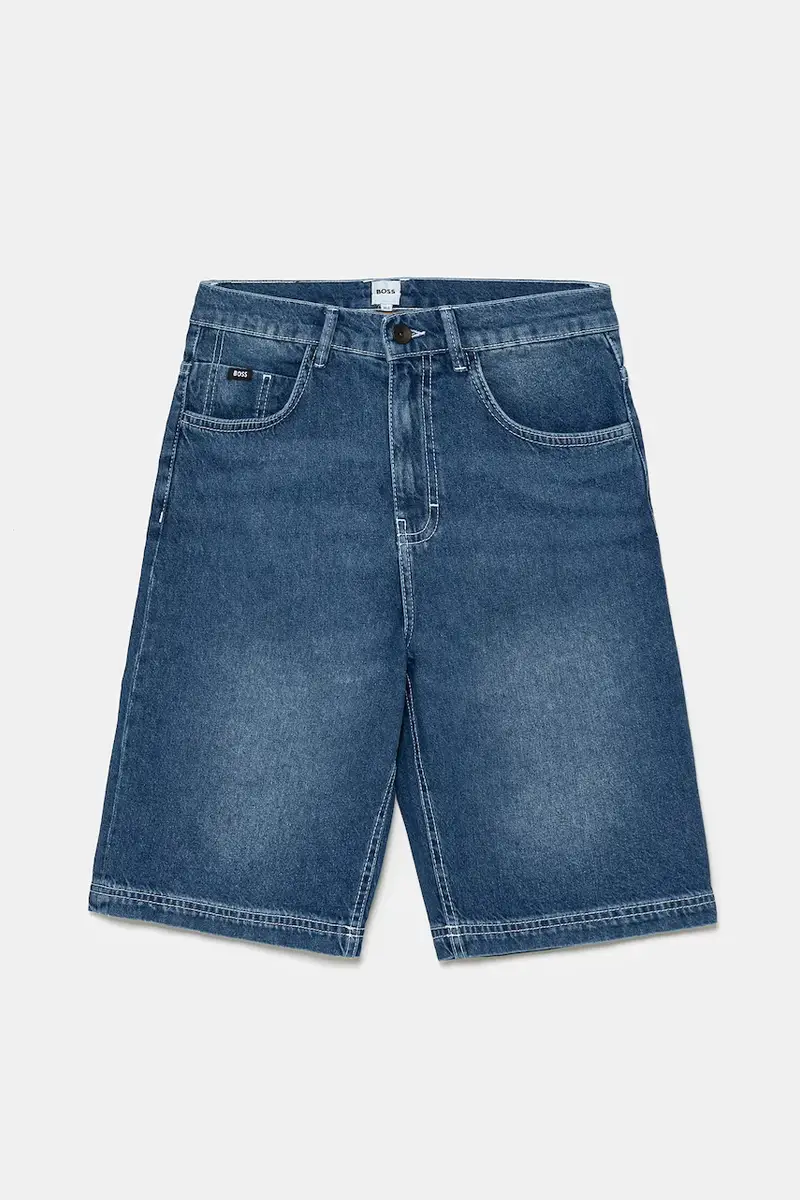Boss shorts in jeans bambino/a colore blu J51994