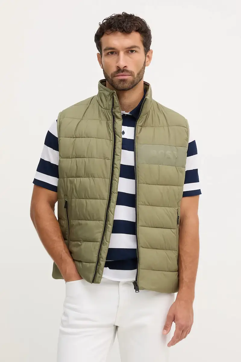 Boss smanicato uomo colore blu navy 50518375 Verde