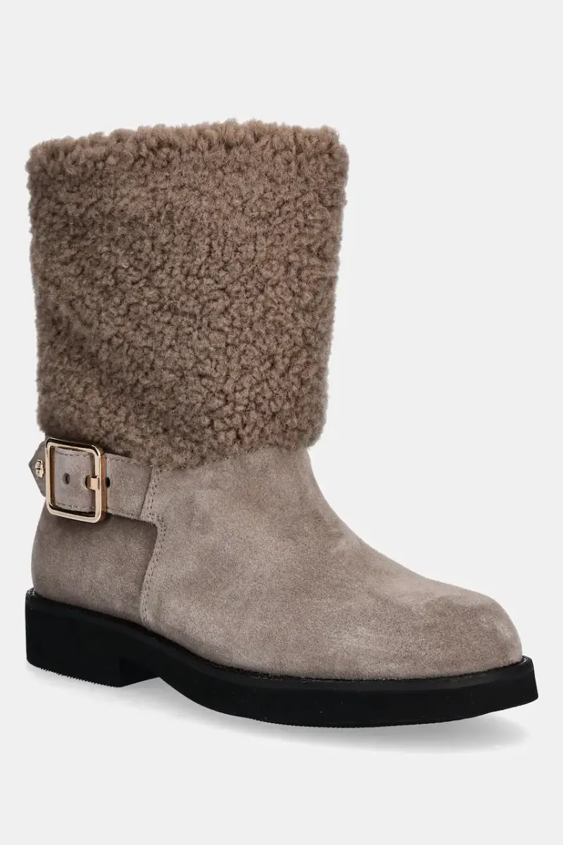 Boss stivaletti alla caviglia Eleri donna colore beige 50552748