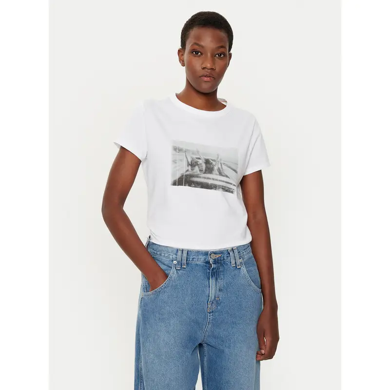 Boss T-shirt Bianco 3892774