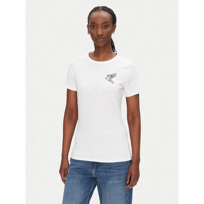 T-shirt C_Elogo_21 50540260 Bianco Slim Fit