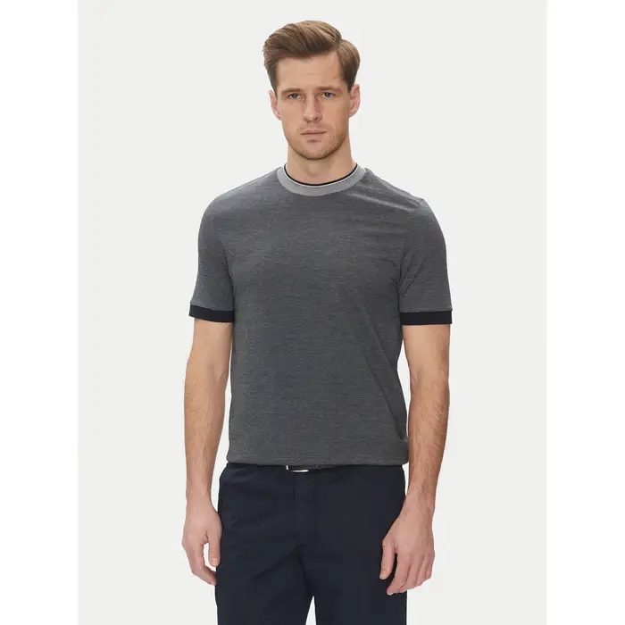 T-shirt H-Tessler 145 50536847 Blu scuro Slim Fit