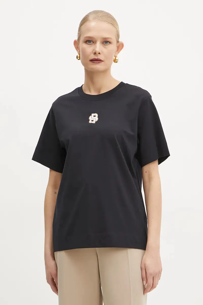 Boss T-shirt Donna Beige 3326834