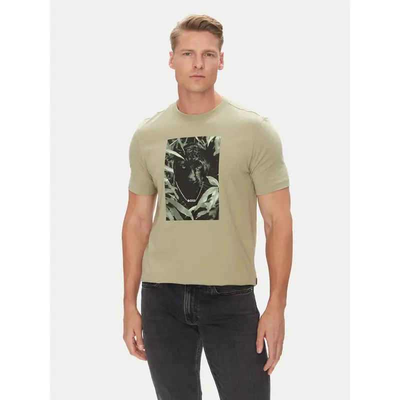 Boss T-shirt Verde 3225468