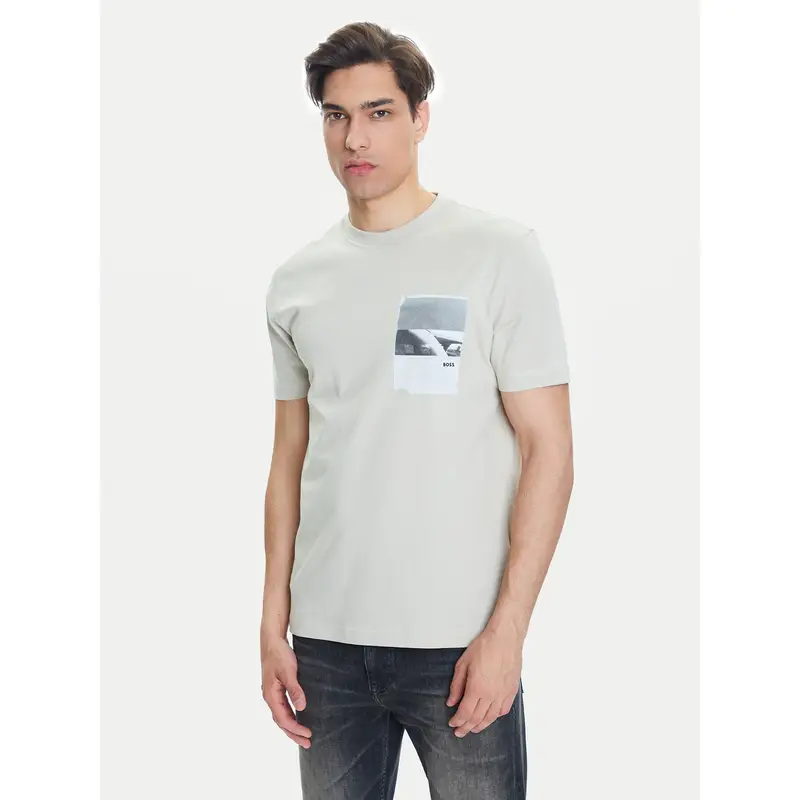 Boss T-shirt Beige 3225473