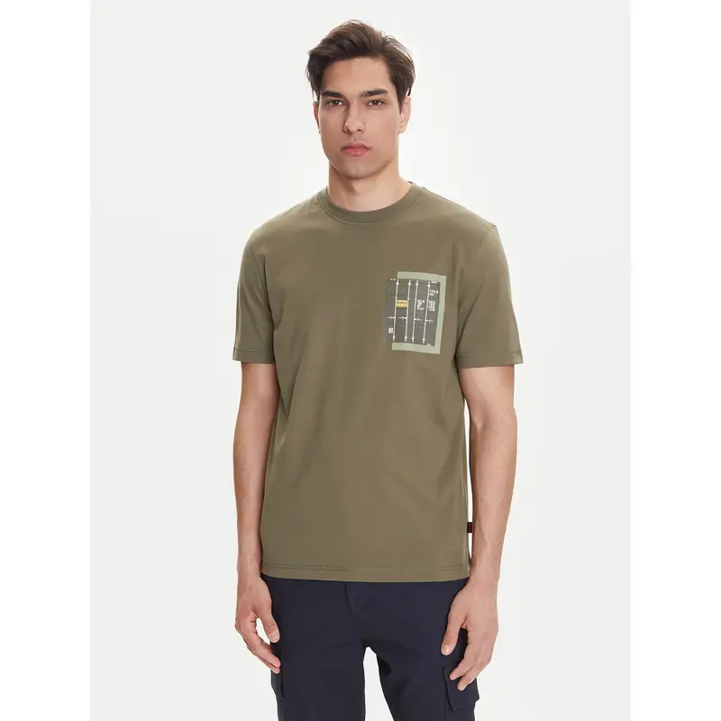 Boss T-shirt Verde 3225474