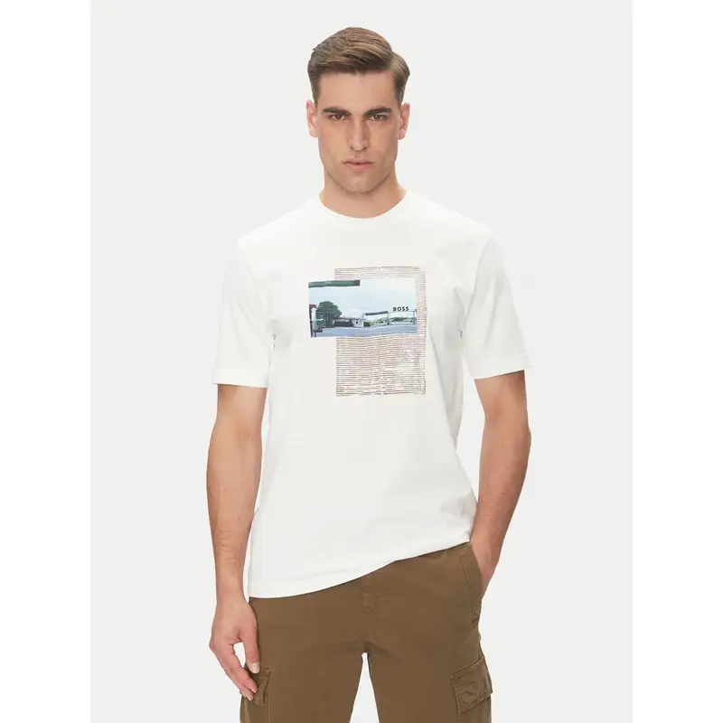 Boss T-shirt Bianco 3222739