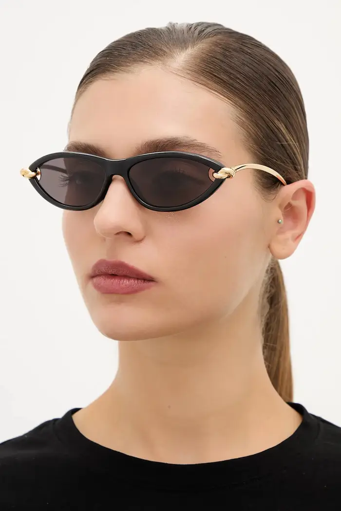 Bottega Veneta occhiali da sole da donna Nero