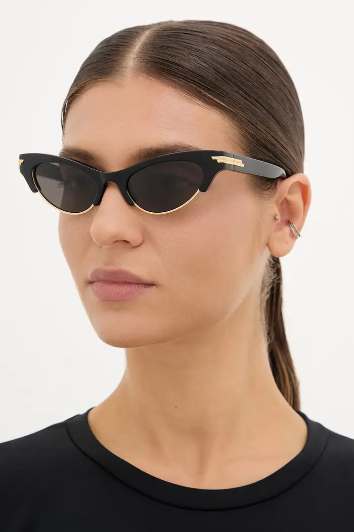 Bottega Veneta occhiali da sole da donna Nero