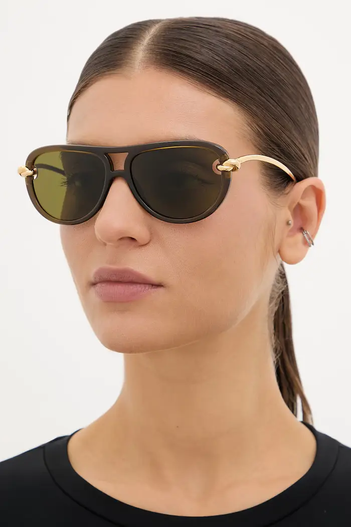 Bottega Veneta occhiali da sole da donna Verde