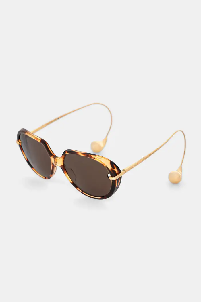 Bottega Veneta occhiali da sole Marrone