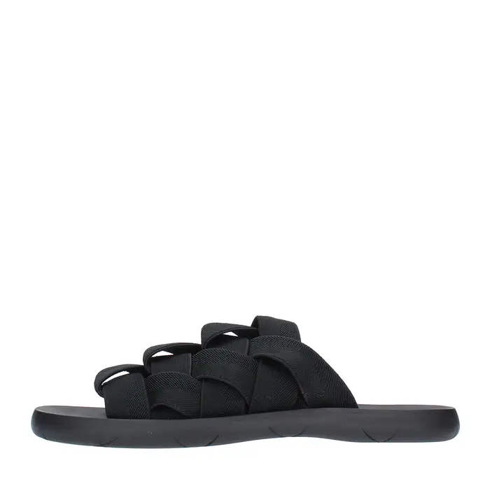 bottega-veneta Sandali Nero Nero Neri e Grigi