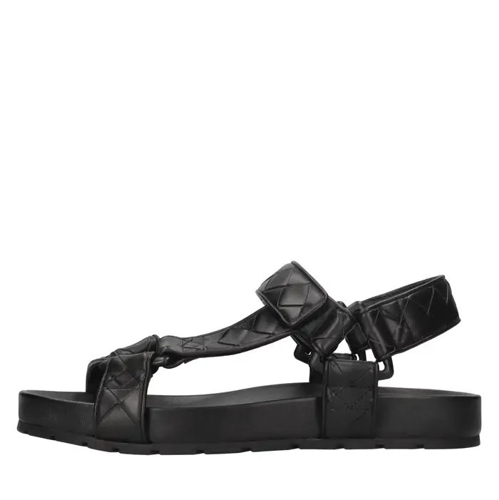 bottega-veneta Sandali Nero Nero Scuri