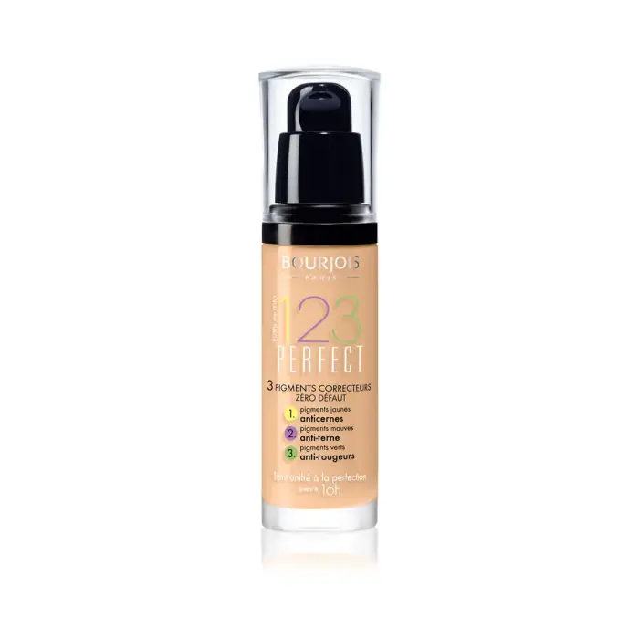 Bourjois Trucco per una pelle perfetta SPF 10 (123 Perfect) 30 ml - Tonalità 55 Beige Foncé