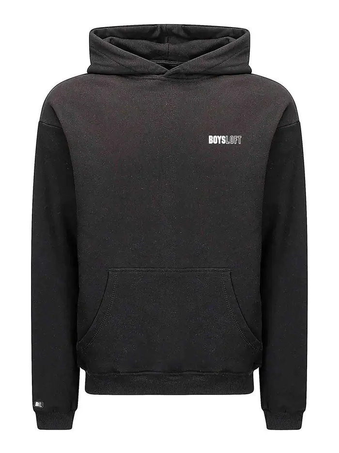 Felpa con cappuccio Boysflot Nero