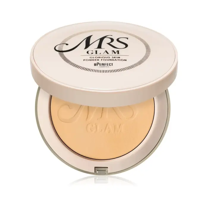 Bperfect Cosmetics Mrs Glam Glorious 04 Medio Dorata 70 g - Cipria Compatta