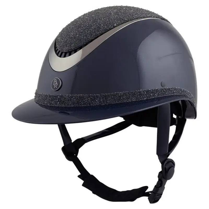 BR Equitation Casco da equitazione Thèta Plus Dazzling Glamourous Glossy