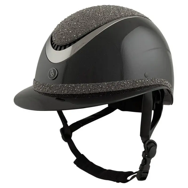 BR Equitation Casco da equitazione Thèta Plus Dazzling Glamourous Glossy