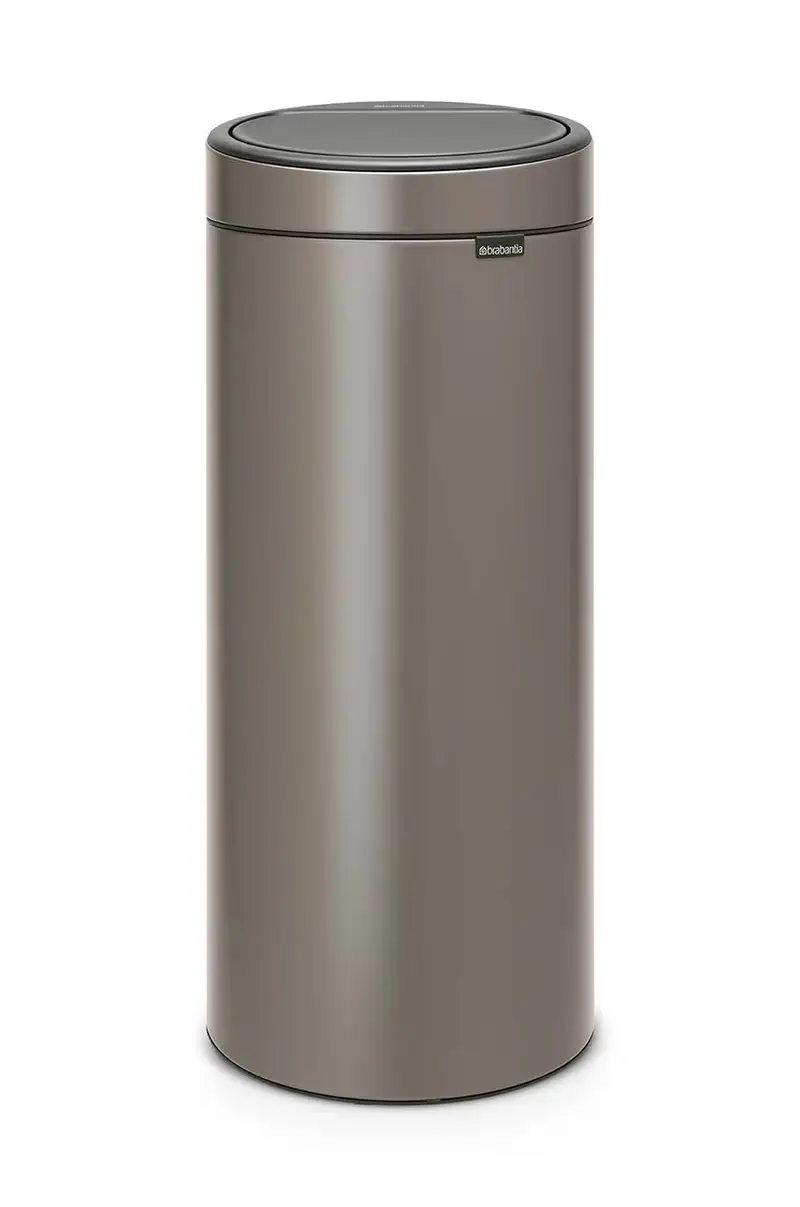 Brabantia cestino dei rifiuti Touch Bin New, 30 L Grigio