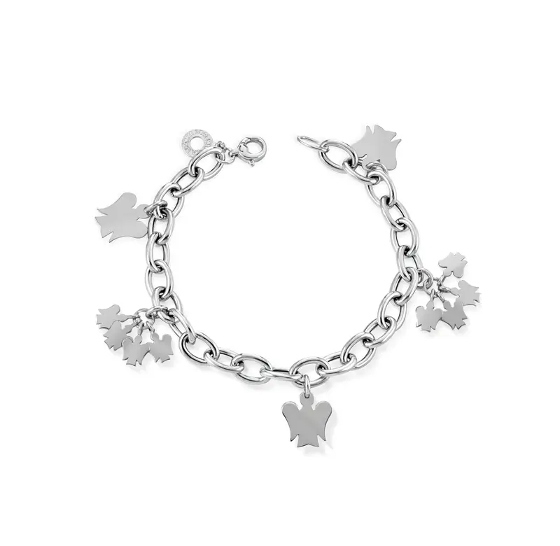 ROBERTO GIANNOTTI Bracciale con Angeli in Argento