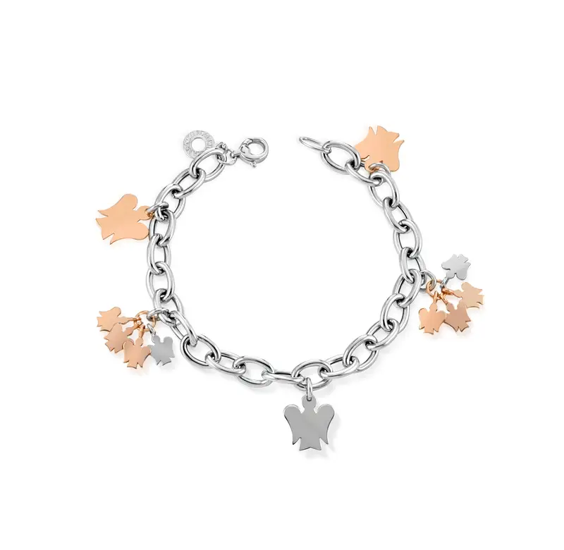 ROBERTO GIANNOTTI Bracciale con Angeli in Argento